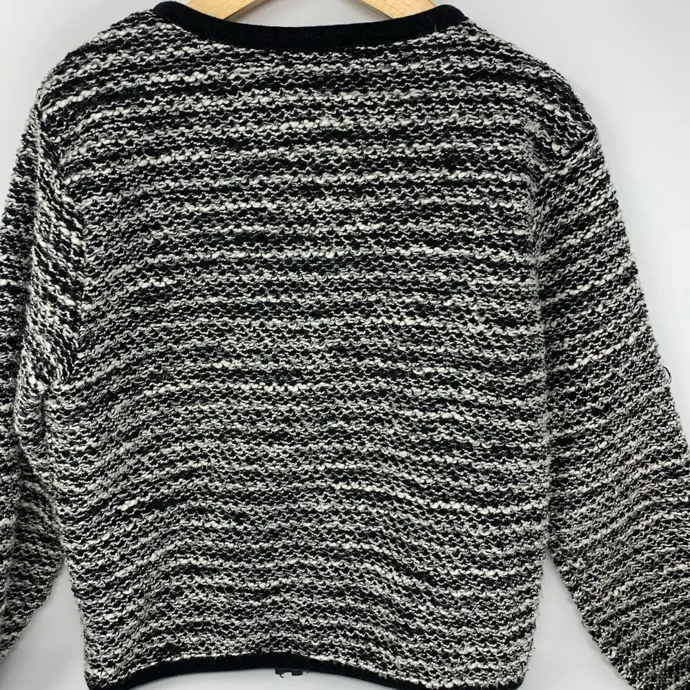 Gymboree Boucle zip‎ front jacket medium 7/8